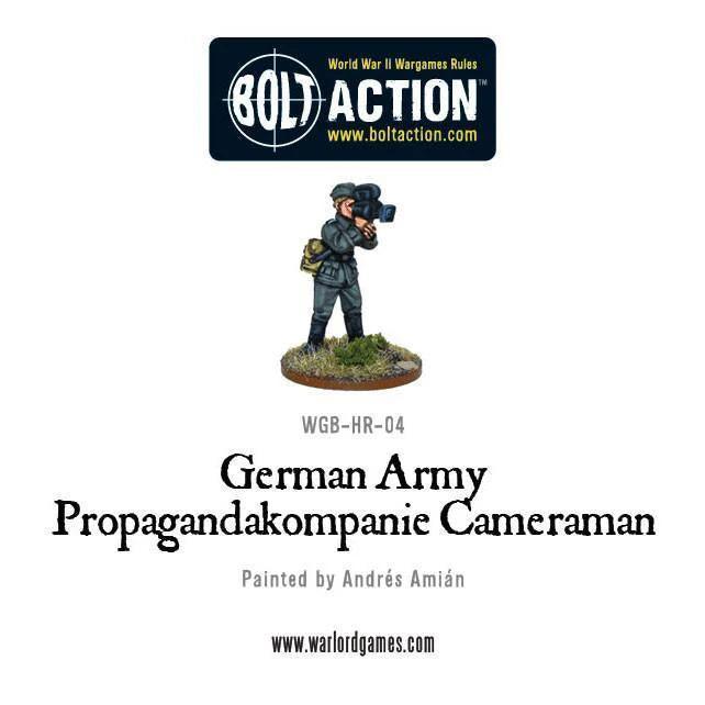 Bolt Action: German Army Propagandakompanie Cameraman - Gap Games