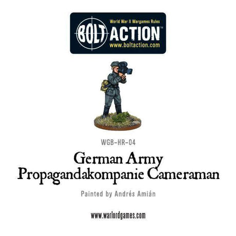 Bolt Action: German Army Propagandakompanie Cameraman - Gap Games