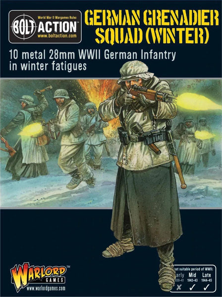 Bolt Action - German Grenadiers in Winter Clothing - Gap Games