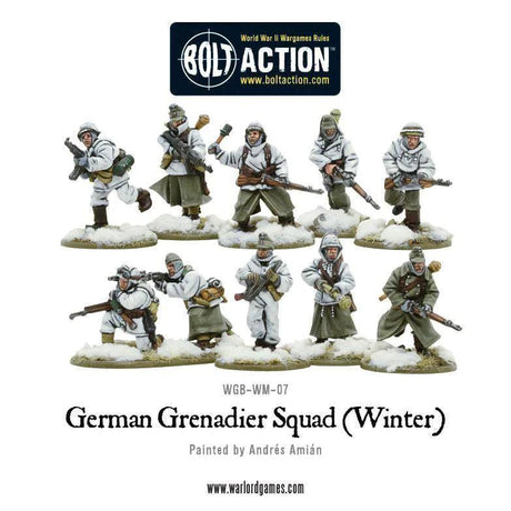 Bolt Action - German Grenadiers in Winter Clothing - Gap Games