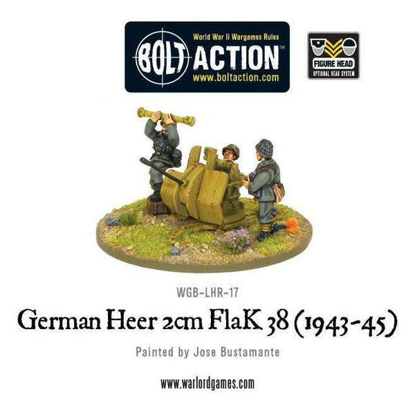 Bolt Action: German Heer 2cm FlaK 38 (1943-45) - Gap Games