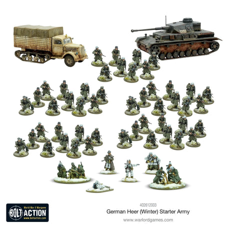 Bolt Action - German Heer (Winter) starter army - Gap Games