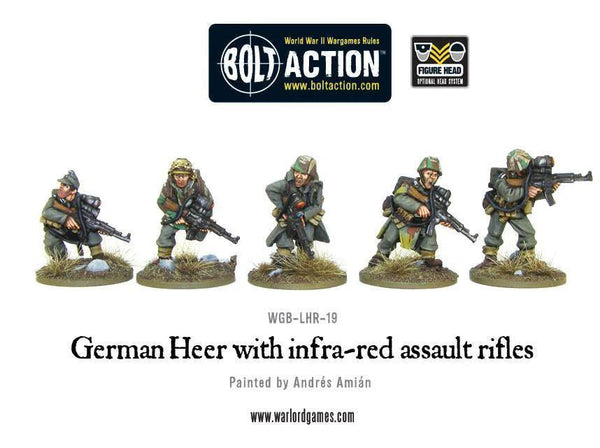 Bolt Action: German Heer With Infra-Red Assault Rifles - Gap Games