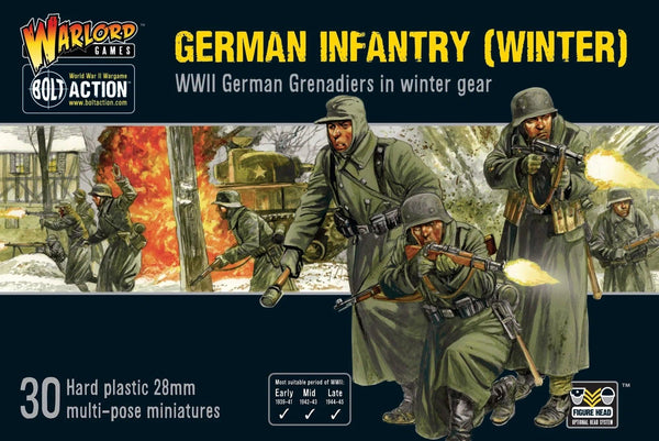 Bolt Action - Germans Infantry (Winter) - Gap Games