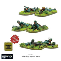 Bolt Action - Italian Army Weapons Teams - Gap Games