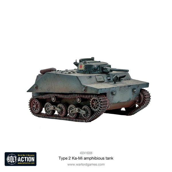 Bolt Action - Japanese Type 2 Ka-Mi Amphibious Tank - Gap Games