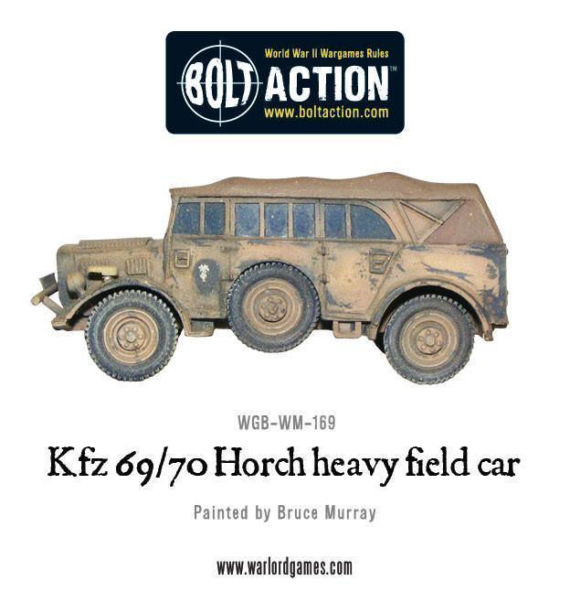Bolt Action - Kfz 69/70 Horch Heavy Field Car - Gap Games