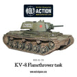 Bolt Action - KV-8 Flamethrower Tank - Gap Games