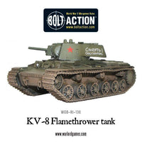 Bolt Action - KV-8 Flamethrower Tank - Gap Games