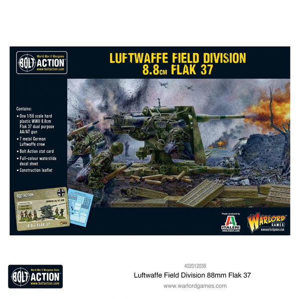 Bolt Action - Luftwaffe Field Division 88mm Flak 37 - Gap Games