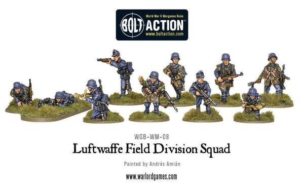 Bolt Action - Luftwaffe Field Division Squad - Gap Games