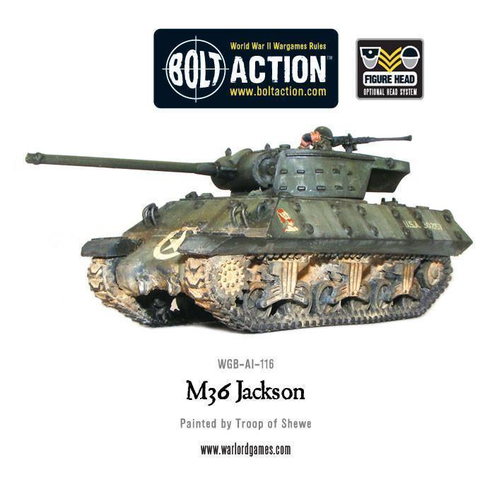 Bolt Action - M36 Jackson Tank Destroyer - Gap Games