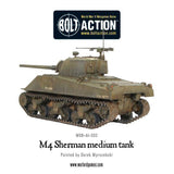 Bolt Action - M4 Sherman (75) plastic boxed set - Gap Games