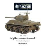 Bolt Action - M4 Sherman (75) plastic boxed set - Gap Games