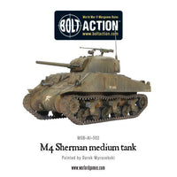 Bolt Action - M4 Sherman (75) plastic boxed set - Gap Games