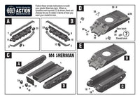 Bolt Action - M4 Sherman (75) plastic boxed set - Gap Games