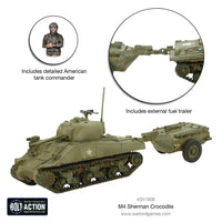 Bolt Action - M4 Sherman Crocodile flamethrower tank - Gap Games
