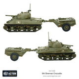 Bolt Action - M4 Sherman Crocodile flamethrower tank - Gap Games