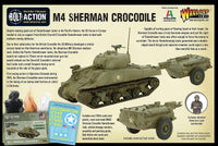 Bolt Action - M4 Sherman Crocodile flamethrower tank - Gap Games