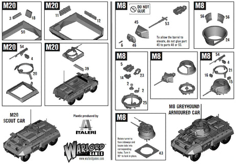 Bolt Action - M8/M20 Greyhound Scout Car - Gap Games