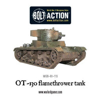 Bolt Action - OT-130, Flamethrower Tank - Gap Games