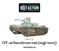 Bolt Action - OT-26 Flamethrower Tank (Single Turret) - Gap Games