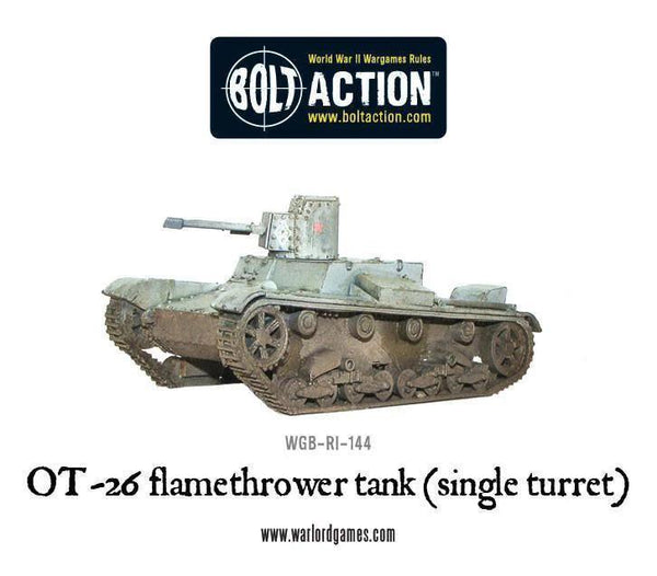 Bolt Action - OT-26 Flamethrower Tank (Single Turret) - Gap Games