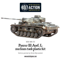 Bolt Action - Panzer III Medium Tank (Plastic) - Gap Games