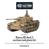 Bolt Action - Panzer III Medium Tank (Plastic) - Gap Games