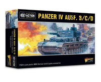 Bolt Action - Panzer IV Ausf. B/C/D Medium Tank (Plastic) - Gap Games