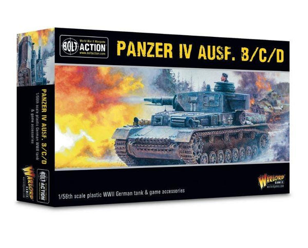 Bolt Action - Panzer IV Ausf. B/C/D Medium Tank (Plastic) - Gap Games
