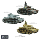 Bolt Action - Panzer IV Ausf. B/C/D Medium Tank (Plastic) - Gap Games