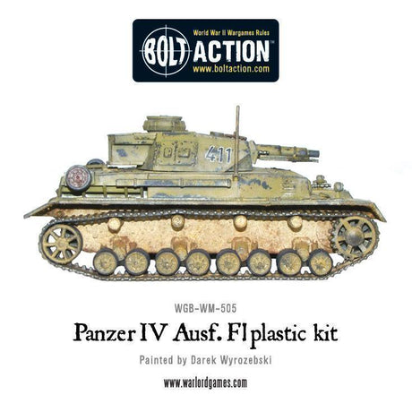 Bolt Action - Panzer IV Ausf. F1/G/H medium tank (plastic) - Gap Games