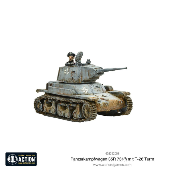 Bolt Action - Panzerkampfwagen 35R 731(F) Mit T-26 Turm - Gap Games