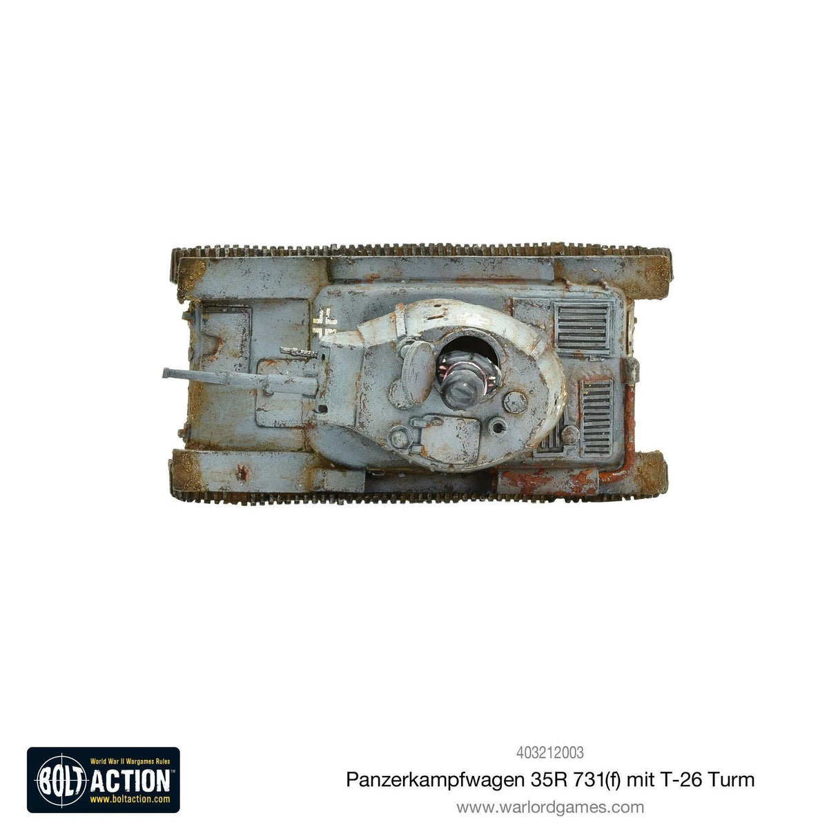 Bolt Action - Panzerkampfwagen 35R 731(F) Mit T-26 Turm - Gap Games