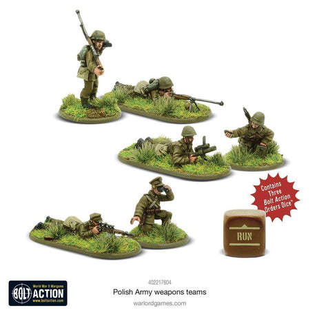 BOLT ACTION: Polish Army Weapons Teams - Gap Games