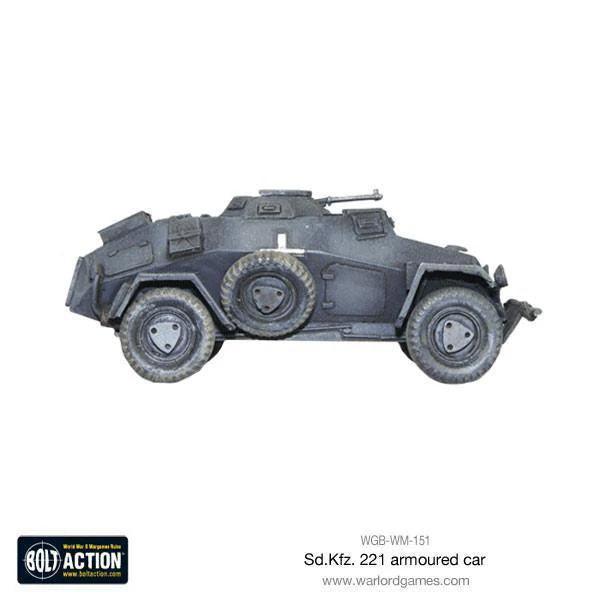 Bolt Action - Sd.Kfz 221 Armoured Car - Gap Games