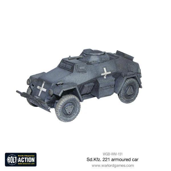 Bolt Action - Sd.Kfz 221 Armoured Car - Gap Games