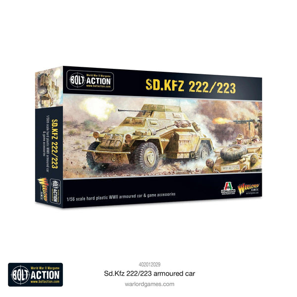 Bolt Action - Sd. Kfz 222/223 Armoured Car (Plastic) - Gap Games