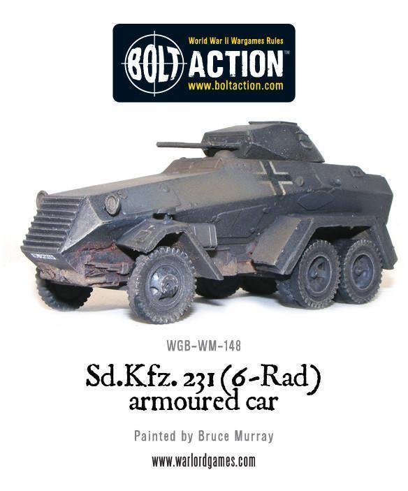 Bolt Action - Sd.Kfz 231 6-Rad Armoured Car - Gap Games