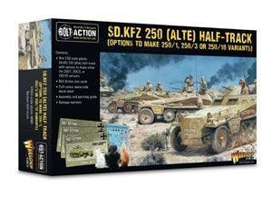 Bolt Action - Sd.Kfz 250 Alte Half-Track (Options For 250/1, 250/3 & 250/10 Variants) Plastic - Gap Games