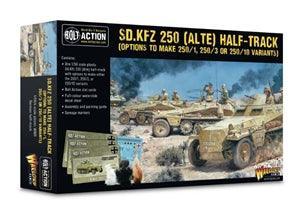 Bolt Action - Sd.Kfz 250 Alte Half-Track (Options For 250/1, 250/3 & 250/10 Variants) Plastic - Gap Games