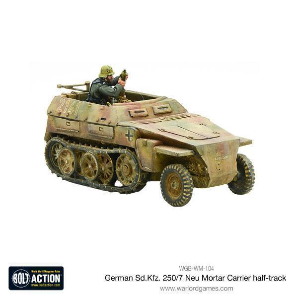 Bolt Action - Sd.Kfz 250/7 Neu Mortar Carrier Half Track - Gap Games