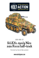 Bolt Action - Sd.Kfz 250/9 Neu 2cm Recce Half Track - Gap Games