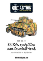 Bolt Action - Sd.Kfz 250/9 Neu 2cm Recce Half Track - Gap Games