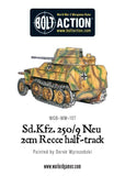 Bolt Action - Sd.Kfz 250/9 Neu 2cm Recce Half Track - Gap Games
