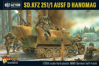 Bolt Action - Sd.Kfz 251/1 ausf D halftrack plastic box set - Gap Games