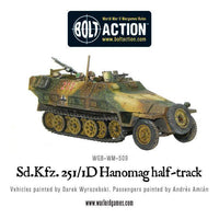 Bolt Action - Sd.Kfz 251/1 ausf D halftrack plastic box set - Gap Games