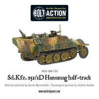 Bolt Action - Sd.Kfz 251/1 ausf D halftrack plastic box set - Gap Games