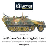 Bolt Action - Sd.Kfz 251/1 ausf D halftrack plastic box set - Gap Games